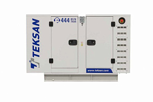 Дизельный генератор Teksan TJ33PE5C в кожухе ДизельЭнергоРесурс