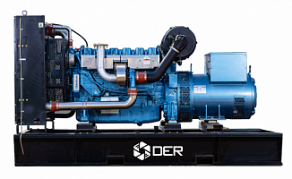 Дизельный генератор DER-600B на базе двигателя Baudouin ДизельЭнергоРесурс