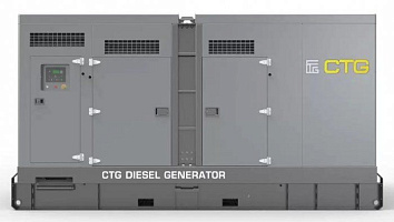 Дизельный генератор CTG 750SD в кожухе с АВР ДизельЭнергоРесурс